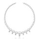 Beautifully Crafted Diamond Necklace in 18k gold with Certified Diamonds -NCK1190P